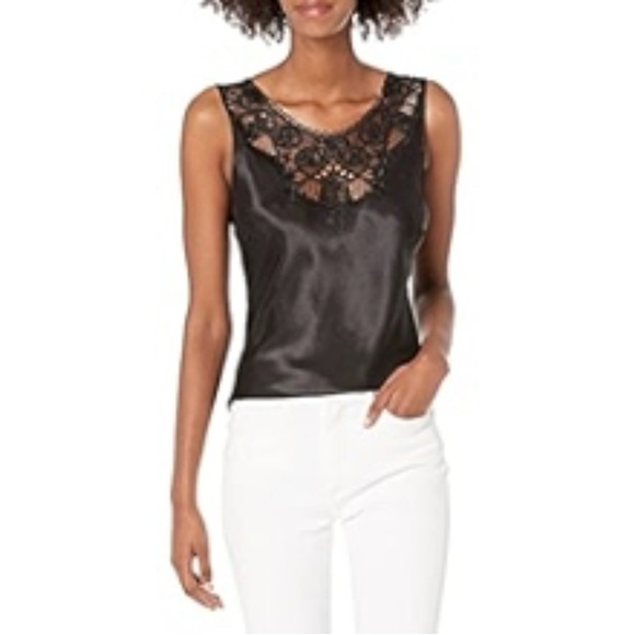 Chic Black Lace Women's Camisole - Picture 1 of 6